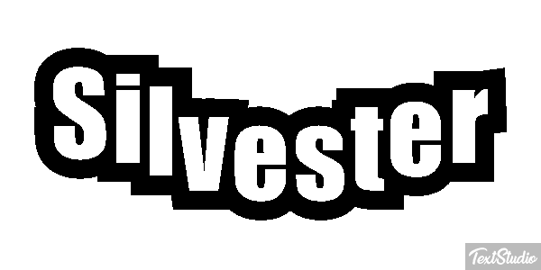 Silvester Texteffekt