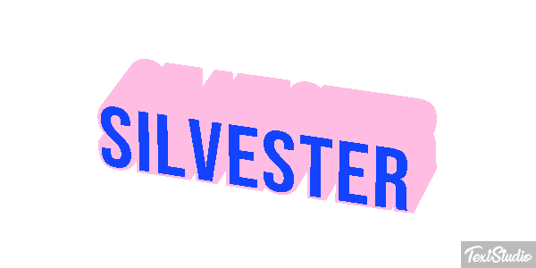 Silvester Texteffekt