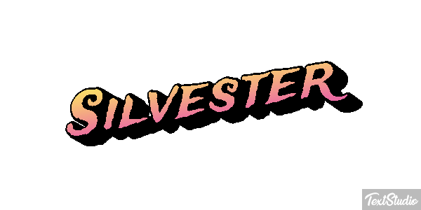 Silvester Texteffekt