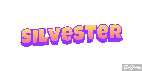 Silvester Texteffekt