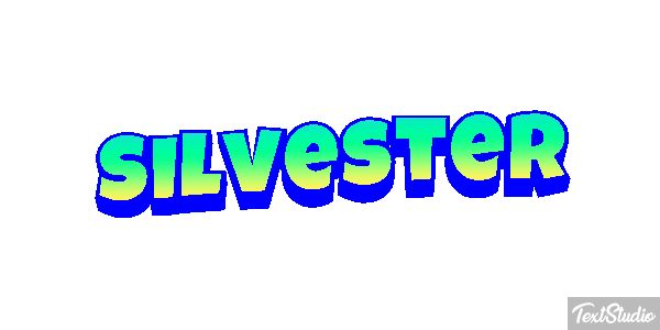 Silvester Texteffekt