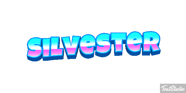 Silvester Texteffekt