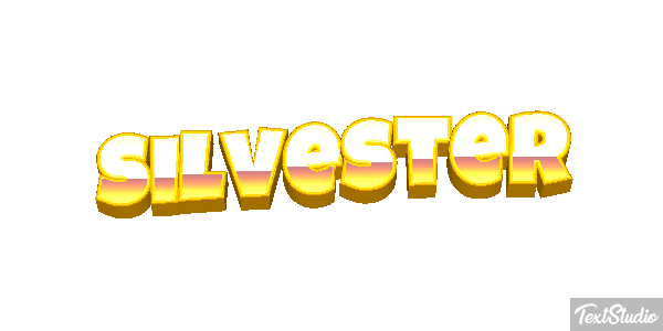 Silvester Texteffekt