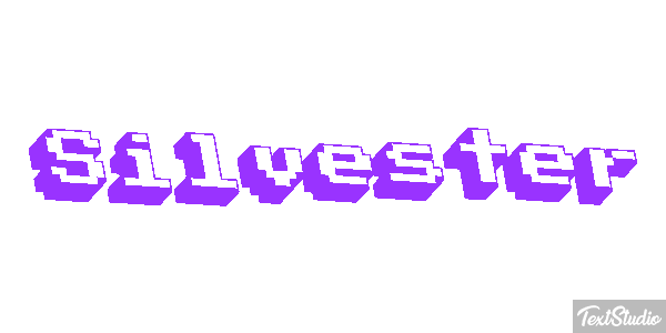 Silvester Texteffekt