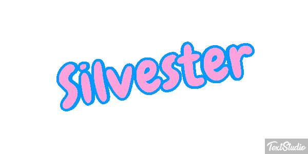 Silvester Texteffekt