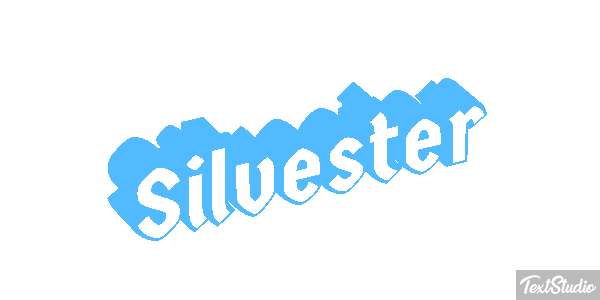 Silvester Texteffekt