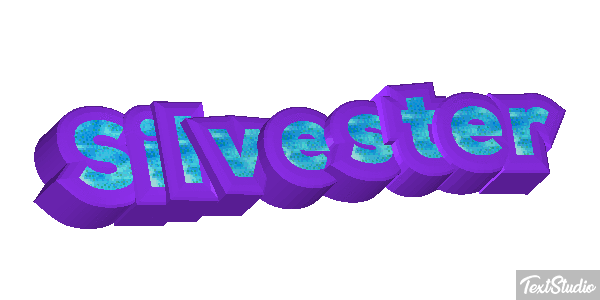 Silvester Texteffekt