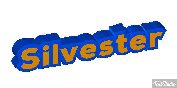 Silvester Texteffekt