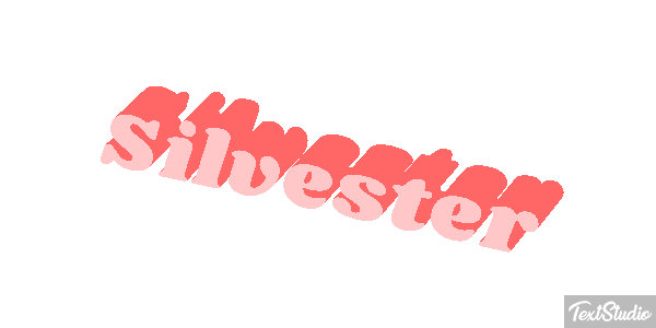 Silvester Texteffekt