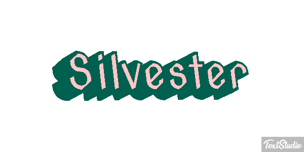 Silvester Texteffekt