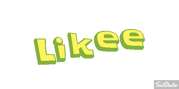 Likee Tekst effect