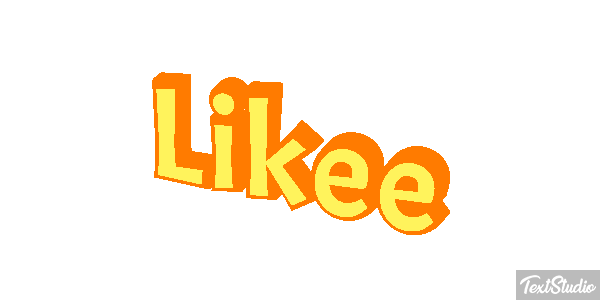 Likee Tekst effect