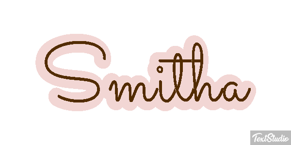 Smitha Texteffekt