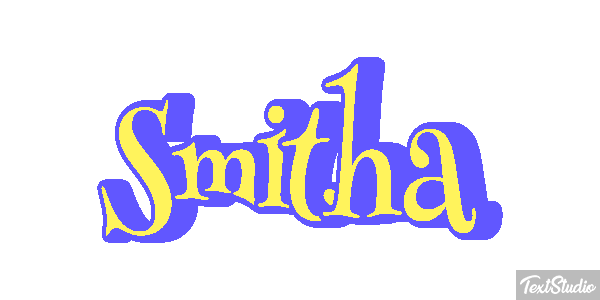 Smitha Texteffekt