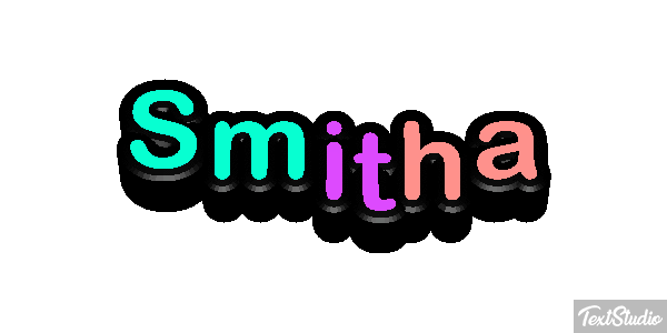 Smitha Texteffekt