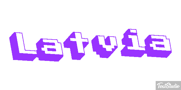 Latvia Text effect