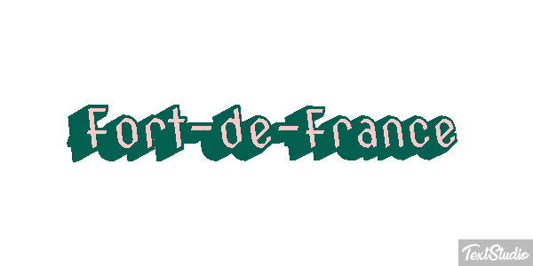 Fort-de-France Effetto testo