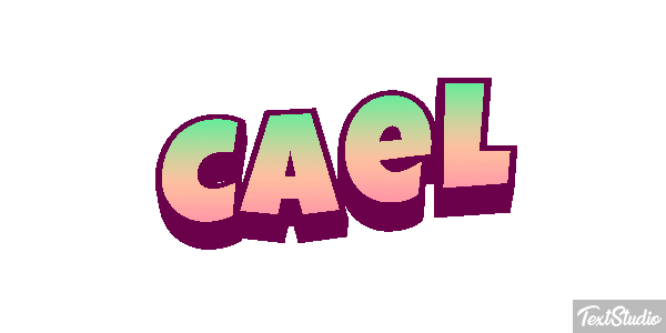 Cael Text effect