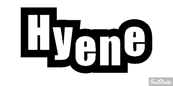 Hyène Efeito do texto