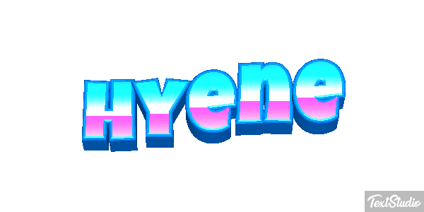 Hyène Efeito do texto