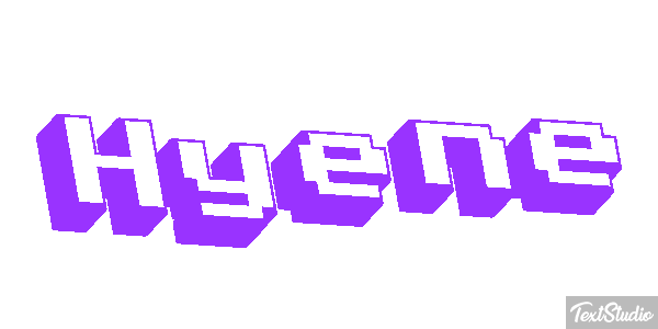 Hyène Efeito do texto