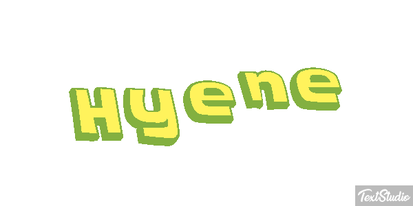 Hyène Efeito do texto