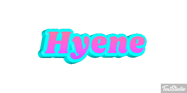 Hyène Efeito do texto