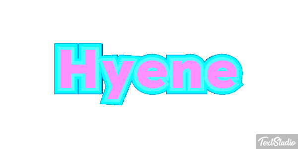 Hyène Efeito do texto