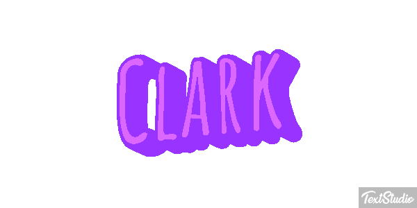 Clark Text effect
