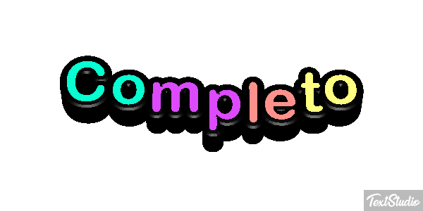 Completo テキスト効果