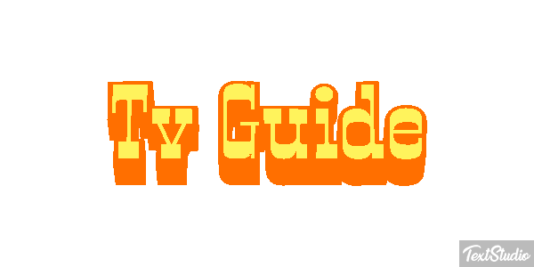 Tv Guide Effetto testo