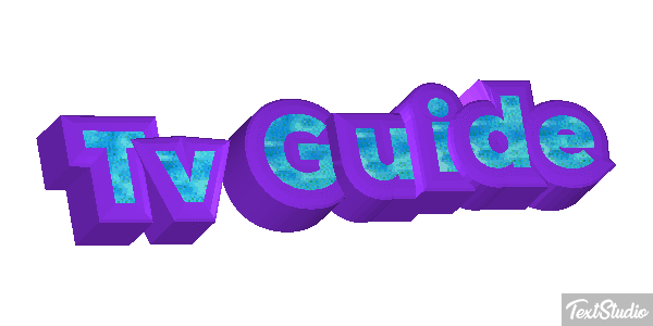 Tv Guide Effetto testo