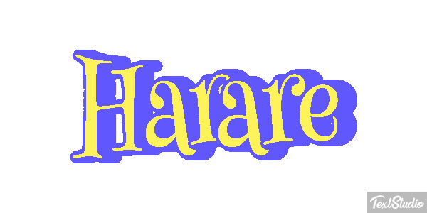 Harare Текстовый эффект
