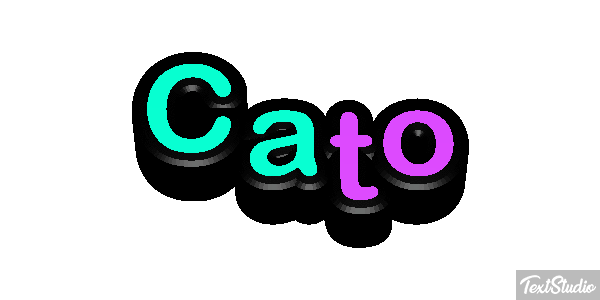 Cato Effet de texte