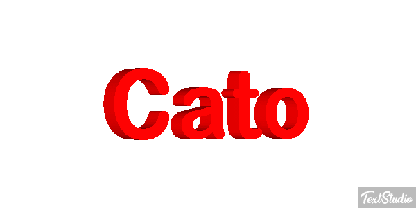 Cato Effet de texte