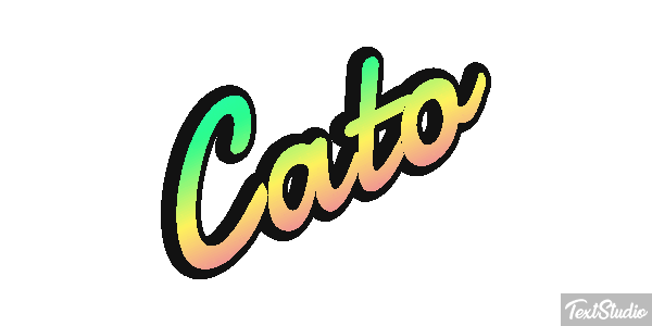 Cato Effet de texte