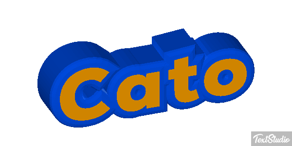 Cato Effet de texte