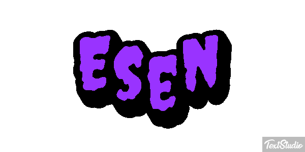 Esen Efeito do texto