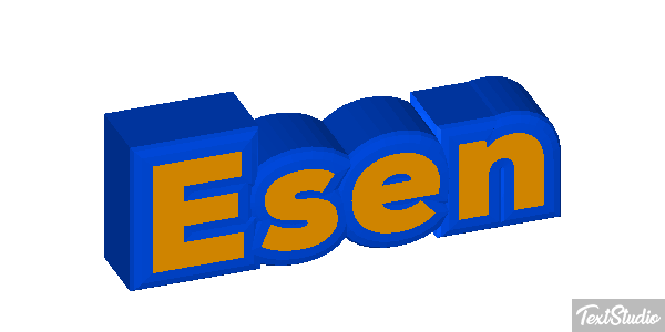 Esen Efeito do texto
