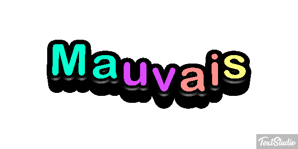 Mauvais Effet de texte