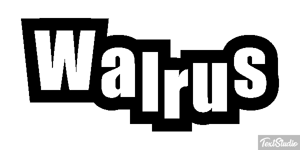 Walrus Text effect