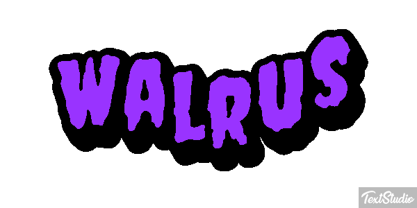 Walrus Text effect