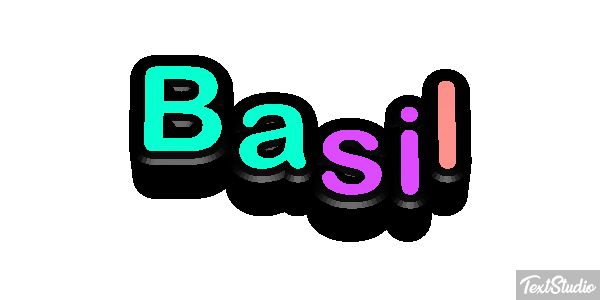 Basil Efekt tekstowy