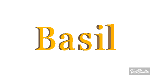 Basil Efekt tekstowy