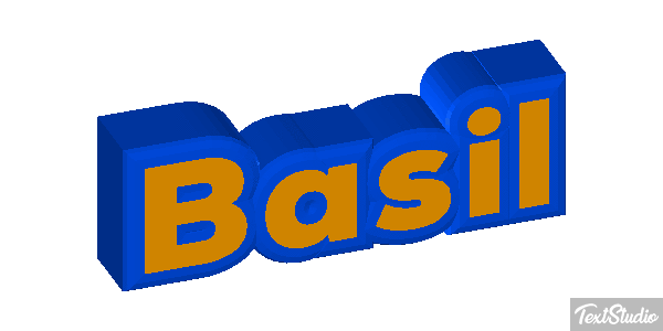 Basil Efekt tekstowy