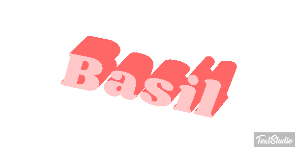Basil Efekt tekstowy