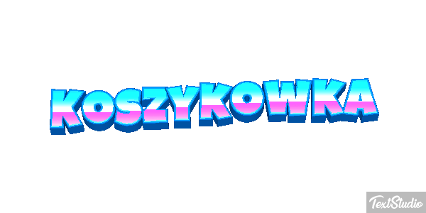 Koszykówka Effet de texte