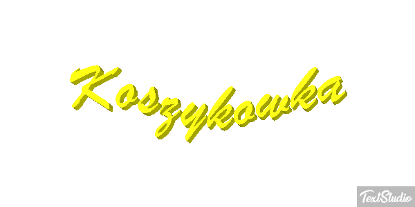 Koszykówka Effet de texte