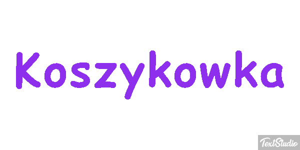 Koszykówka Effet de texte