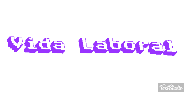 Vida Laboral Efeito do texto